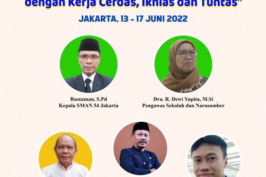 Rapat Kerja SMAN 54 Jakarta Tahun Ajaran 2022-2023