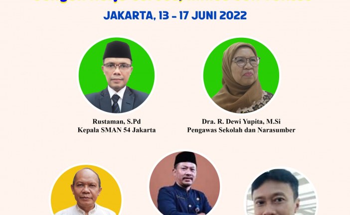 Rapat Kerja SMAN 54 Jakarta Tahun Ajaran 2022-2023